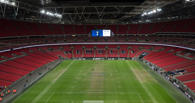 Sân vận động quốc gia Anh là sân Wembley 